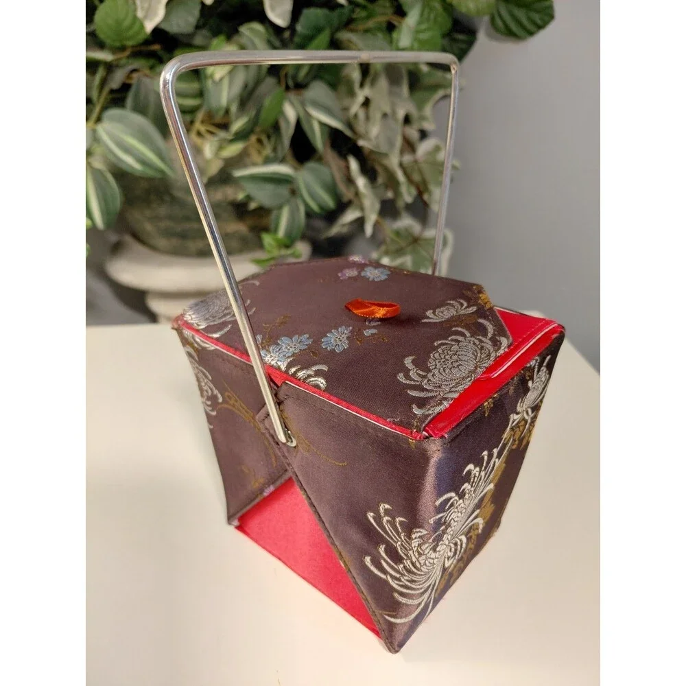 Chinese Takeout Box Purse Yans Brand Unique